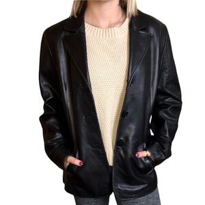 Wilson leather pelle studio leather jacket